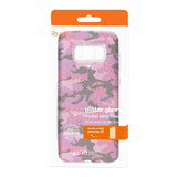 Reiko Samsung Galaxy S8/ SM Shine Glitter Shimmer Camouflage Hybrid Case in Hot Pink | MaxStrata