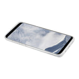 Reiko Samsung Galaxy S8/ SM Shine Glitter Shimmer Plum Blossom Hybrid Case in Silver | MaxStrata