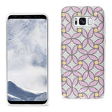 Reiko Samsung Galaxy S8/ SM Shine Glitter Shimmer Flower Hybrid Case in Pink | MaxStrata