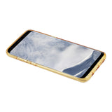 Reiko Samsung Galaxy S8/ SM Shine Glitter Shimmer Leopard Hybrid Case in Gold | MaxStrata