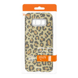 Reiko Samsung Galaxy S8/ SM Shine Glitter Shimmer Leopard  Hybrid Case in Gold | MaxStrata