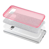 Reiko Samsung Galaxy S8/ SM Shine Glitter Shimmer Leopard Hybrid Case in Pink | MaxStrata