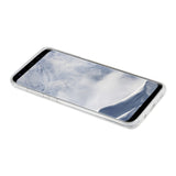 Reiko Samsung Galaxy S8/ SM Shine Glitter Shimmer Stripe Hybrid Case in Silver | MaxStrata