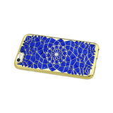 Reiko iPhone 6 Plus/ 6S Plus Soft TPU Case with Sparkling Diamond Sunflower Design in Navy | MaxStrata