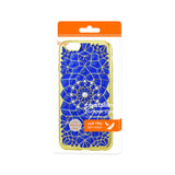 Reiko iPhone 6 Plus/ 6S Plus Soft TPU Case with Sparkling Diamond Sunflower Design in Navy | MaxStrata