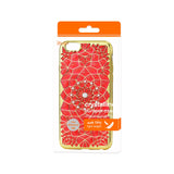 Reiko iPhone 6/ 6S Soft TPU Case with Sparkling Diamond Sunflower Design in Red | MaxStrata