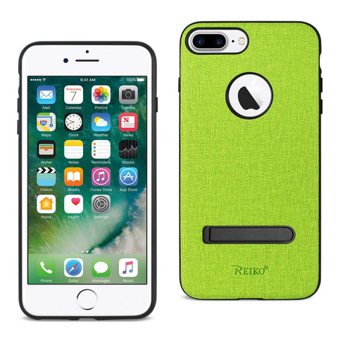 Reiko iPhone 8 Plus/ 7 Plus Rugged Texture TPU Protective Cover in Green | MaxStrata