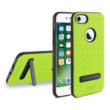 Reiko iPhone 7/8/SE2 Denim Texture TPU Protector Cover in Green | MaxStrata
