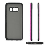 Reiko Samsung Galaxy S8 Edge /S8+ /S8+/ S8 Plus Anti-Slip Texture Protector Cover with Card Slot in Hot Pink | MaxStrata
