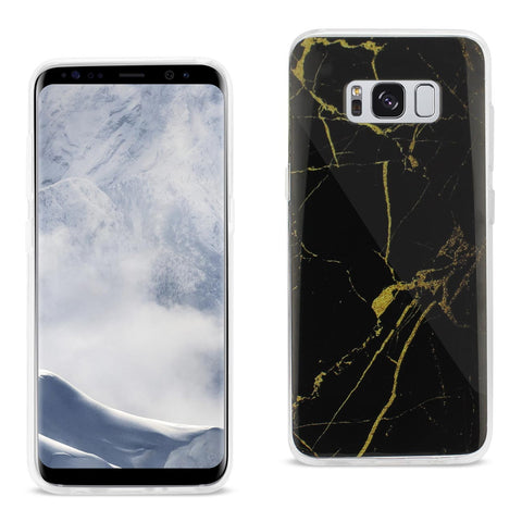 Reiko Samsung Galaxy S8/ SM Streak Marble iPhone Cover in Black | MaxStrata