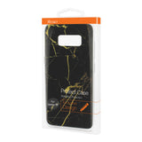 Reiko Samsung Galaxy S8/ SM Streak Marble iPhone Cover in Black | MaxStrata