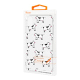 Reiko Apple iPhone XS Max Design Air Cushion Case with Cow Design in Clear | MaxStrata