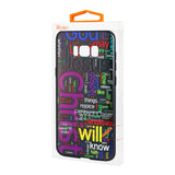 Reiko Samsung Galaxy S8 Edge /S8+ /S8+/S8 Plus Design TPU Case with Vibrant Word Cloud Jesus Letters | MaxStrata
