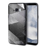 Reiko Samsung Galaxy S8 Edge /S8+/ S8 Plus Design TPU Case with Shades of Oblique Stripes | MaxStrata