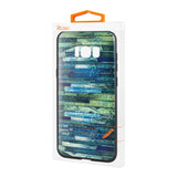 Reiko Samsung Galaxy S8 Edge /S8+/ S8 Plus Embossed Wood Pattern Design TPU Case with Flowers | MaxStrata