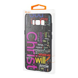 Reiko Samsung Galaxy S8 Design TPU Case with Vibrant Word Cloud Jesus Letters | MaxStrata