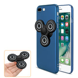 Reiko iPhone 8 Plus/ 7 Plus Case with Fidget Spinner Clip On in Navy | MaxStrata