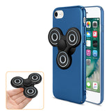 Reiko iPhone 7/8/SE2 Case with Fidget Spinner Clip On in Navy | MaxStrata