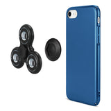 Reiko iPhone 7/8/SE2 Case with Fidget Spinner Clip On in Navy | MaxStrata