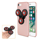 Reiko iPhone 7/8/SE2 Case with Fidget Spinner Clip On in Rose Gold | MaxStrata