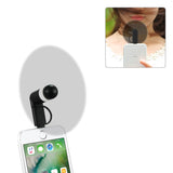 Reiko Mini Fan 2-in-1 for iPhone/ iPad & Android in Black | MaxStrata