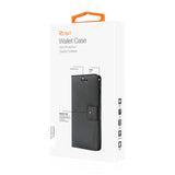 Reiko iPhone XR 3-in-1 Wallet Case in Black | MaxStrata