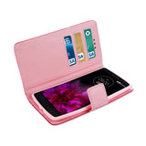 Reiko LG G Flex 2 3-in-1 Wallet Case in Hot Pink | MaxStrata
