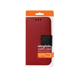 Reiko LG G Flex 2 3-in-1 Wallet Case in Red | MaxStrata