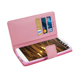 Reiko LG V10 3-in-1 Wallet Case in Hot Pink | MaxStrata
