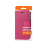Reiko Motorola Moto E (2015) 3-in-1 Interior Zebra Pattern Wallet Case in Hot Pink | MaxStrata