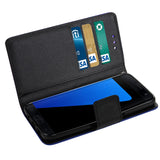 Reiko Samsung Galaxy S7 Edge 3-in-1 Wallet Case in Navy | MaxStrata