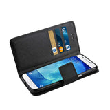 Reiko Samsung Galaxy A8 (2016) 3-in-1 Wallet Case in Black | MaxStrata