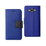 Reiko Samsung Galaxy J7 (2016) 3-in-1 Wallet Case in Navy | MaxStrata