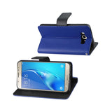 Reiko Samsung Galaxy J7 (2016) 3-in-1 Wallet Case in Navy | MaxStrata