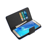 Reiko Samsung Galaxy J7 (2016) 3-in-1 Wallet Case in Navy | MaxStrata