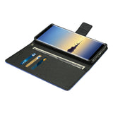 Reiko Samsung Galaxy Note 8 3-in-1 Wallet Case in Navy | MaxStrata