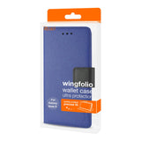 Reiko Samsung Galaxy Note 8 3-in-1 Wallet Case in Navy | MaxStrata