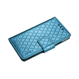 Reiko iPhone 6 Plus Rhombus Wallet Case in Blue | MaxStrata