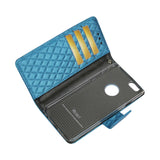 Reiko iPhone 6 Plus Rhombus Wallet Case in Blue | MaxStrata