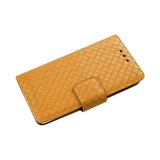 Reiko iPhone 6 Braided Wallet Case in Yellow | MaxStrata