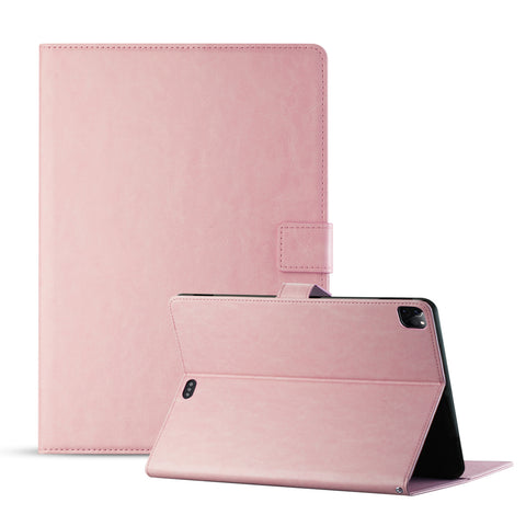 Reiko Leather Folio Cover Protective Case for 12.9" iPad Pro in Pink | MaxStrata