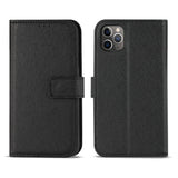 Reiko Apple iPhone 11 Pro 3-in-1 Wallet Case in Black | MaxStrata