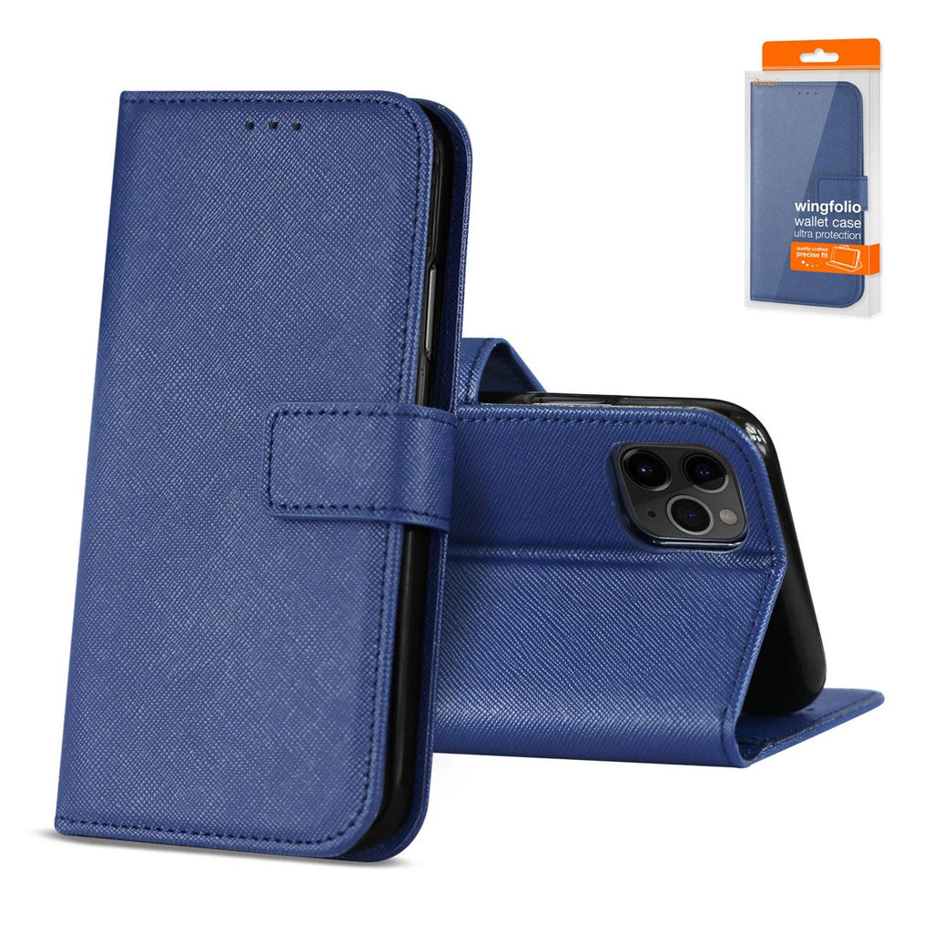 Reiko iPhone 11 Pro 3-in-1 Wallet Case in Blue