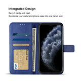 Reiko Apple iPhone 11 Pro 3-in-1 Wallet Case in Blue | MaxStrata
