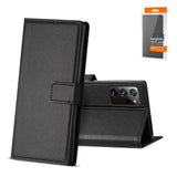 Reiko Slim Stand Case with Card Holder Slots Samsung Galaxy Note 20 Ultra in Black | MaxStrata