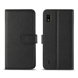 Reiko Samsung Galaxy A70 3-in-1 Wallet Case in Black