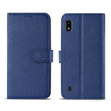 Reiko Samsung Galaxy A10 3-in-1 Wallet Case in Blue | MaxStrata