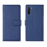 Reiko Samsung Galaxy A70 3-in-1 Wallet Case in Blue