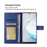 Reiko Samsung Galaxy Note 10 3-in-1 Wallet Case in Blue | MaxStrata