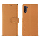 Reiko Samsung Galaxy A70 3-in-1 Wallet Case in Brown